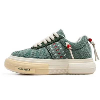 LEATHER PANEL SHOES HONG KONG STYLE
